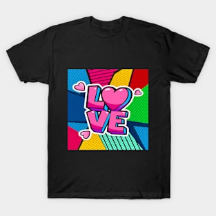 Colored Love T-Shirt